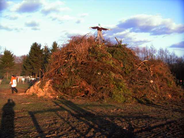 Osterfeuer...